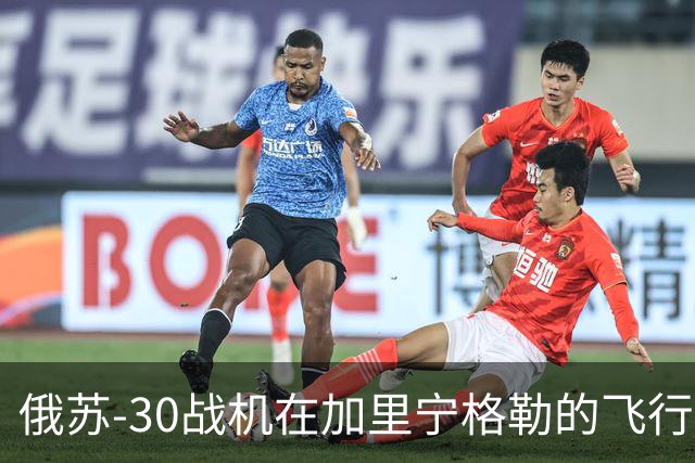 俄苏-30战机在加里宁格勒的飞行训练中坠毁，机组人员已弹射逃生