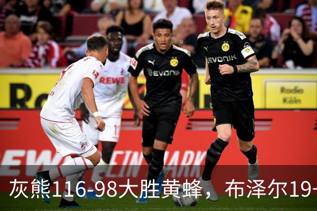 灰熊116-98大胜黄蜂，布泽尔19+7+3，米勒15分